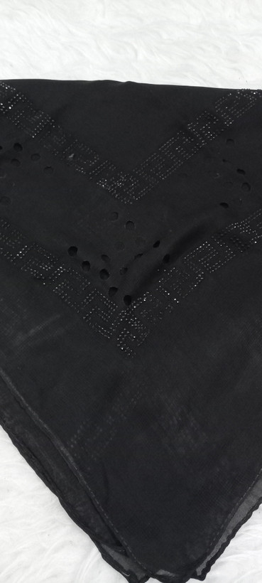 روسری نگین دار