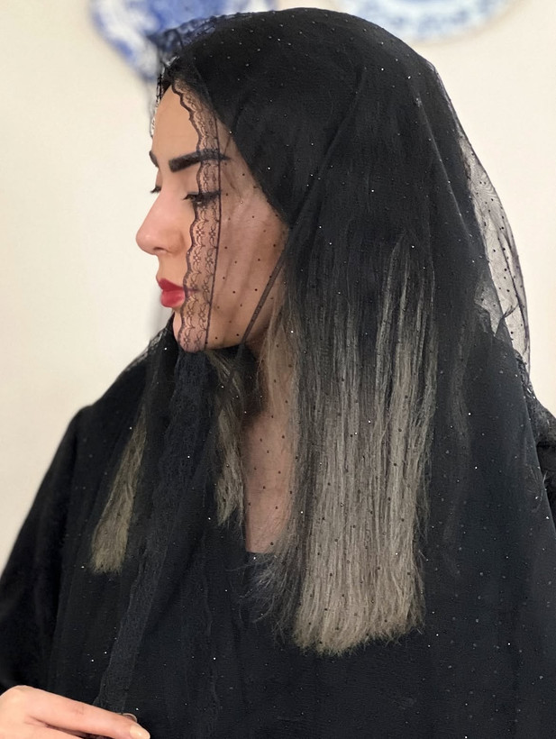 شال تور نگین دار